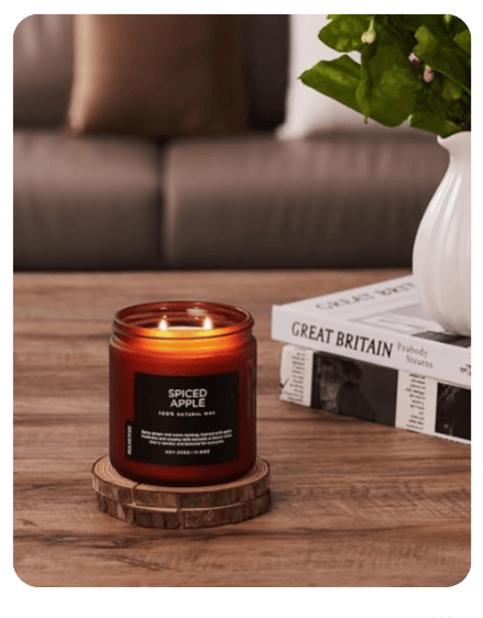 Spiced Apple Scented Candle